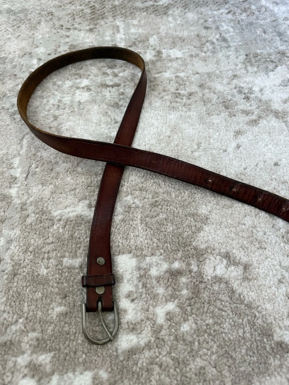 Brown Leather Belt